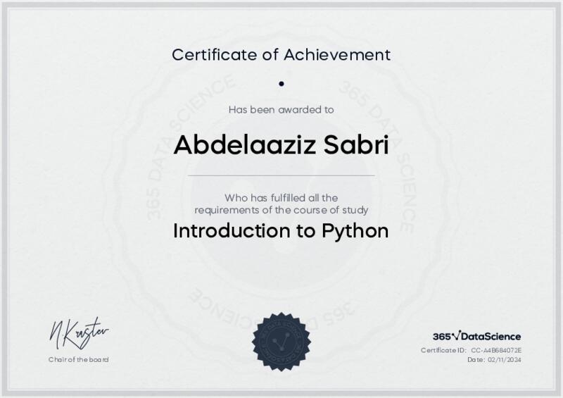 Introduction to Python
